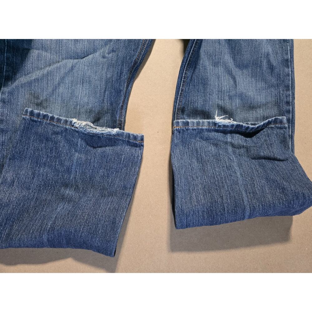 Cinch Mens Jeans 34X32 Blue Medium Wash Western Rodeo Label Relaxed Fit Slim - Picture 6 of 12